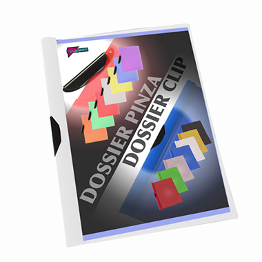 [4300007] Dossier clip A4 blanco