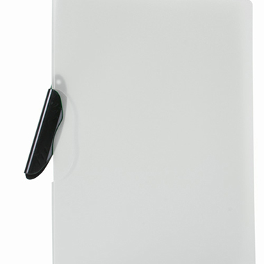 [4310001] Dossier A4 pinza negra transparente