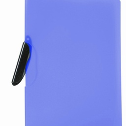 [4310002] Dossier A4 pinza negra azul