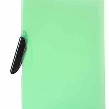 [4310004] Dossier A4 pinza negra verde