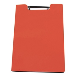 [4630023] Carpeta tablero clip A5 luxe polyfoam roja