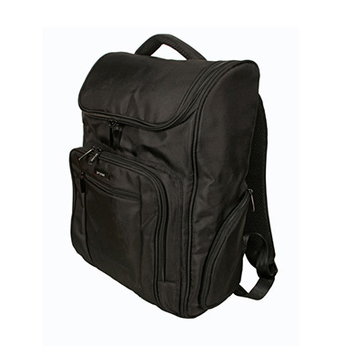 [4800041] Maletín mochila para portátil de nylon negro