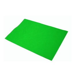 [5062027] Bolsa 10 láminas fieltro 40 x 60 cm verde