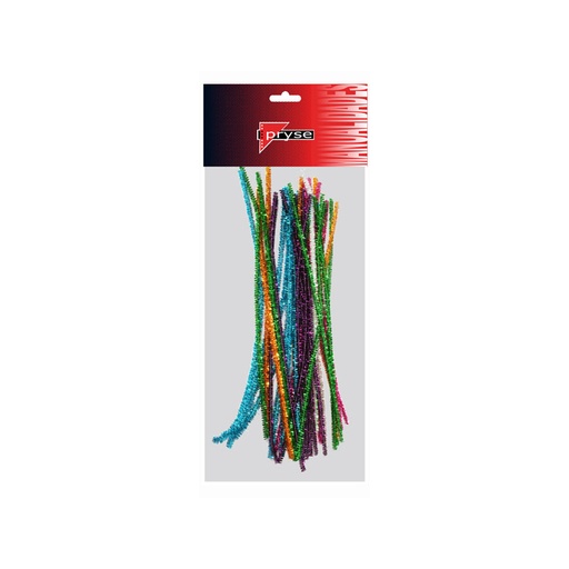 [5110006] Bolsa 50 chenillas 300 x 6 mm colores brillantes