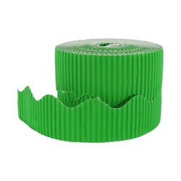 [5300004] Borde cartón ondulado verde 10 cm x (7.5 m x 2)
