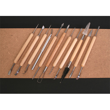 [6060072] Estuche 11 piezas para arcilla