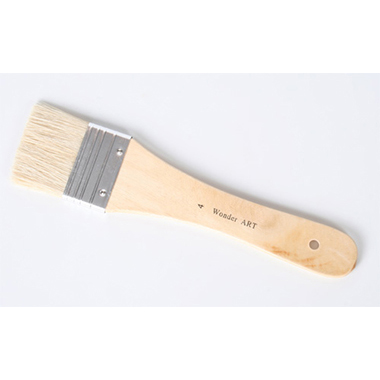 [6130004] Caja 12 brochas nº 4 pelo de cerda punta plana 4,8 cm