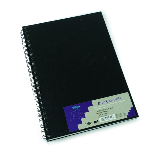 [6230022] Cuaderno dibujo A4 tapa dura 80 hojas 96 g