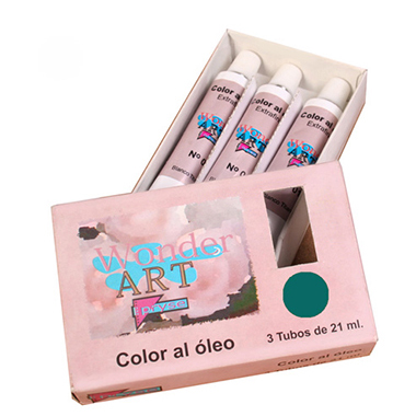 [6250046] Caja 3 tubos 21 ml óleo nº 46 esmeralda
