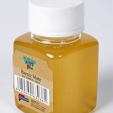 [6300036] Caja 3 frascos 100 ml barniz mate