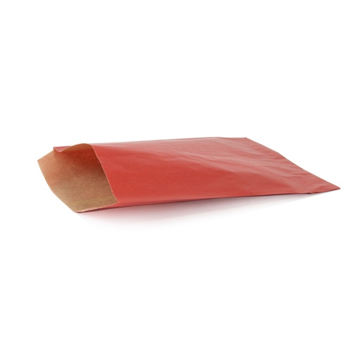[7005012] Sobre plano 50g 10 x 18 cm kraft rojo