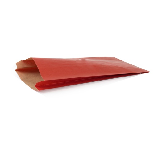 [7006024] Sobre con fuelle 50 g 24 + 6 x 42 cm kraft rojo