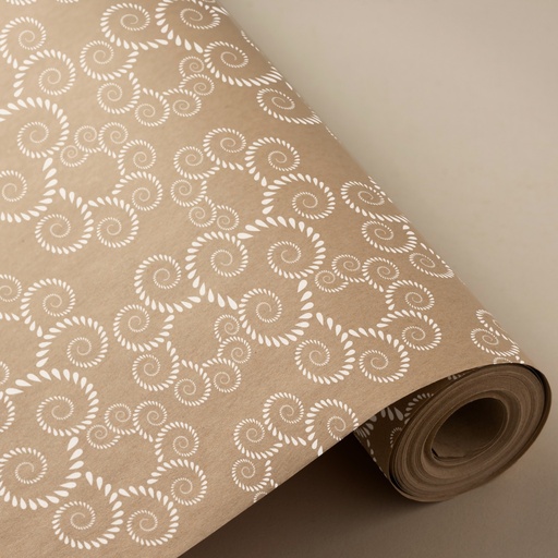 [3150291R] Bobina 62cm 4 kg 100% kraft reciclado espiral blanca