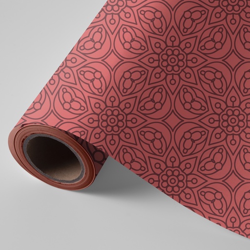 [3150209T] Bobina de 62 cm 4 kg todo año mandala rojo