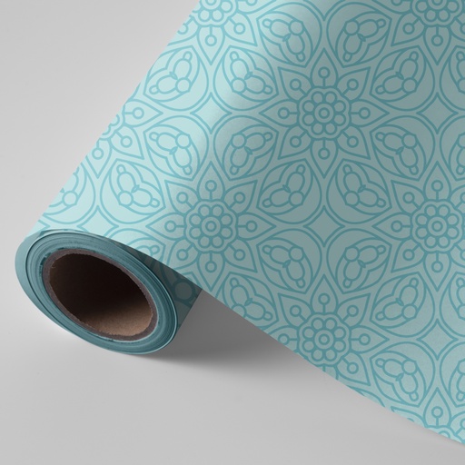 [3150210T] Bobina de 62 cm 4 kg todo año mandala azul