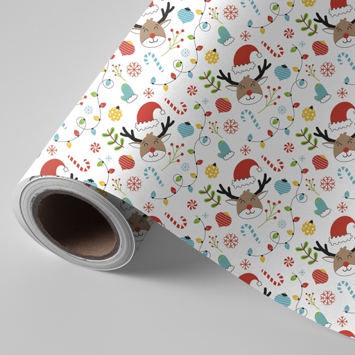[3150243T] Bobina de 62 cm 4 kg Navidad rudolf