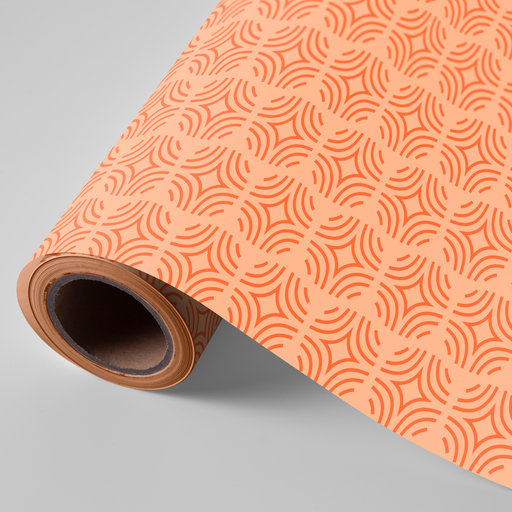 [3150107U] Bobina 31cm 2 kg geométrico naranja