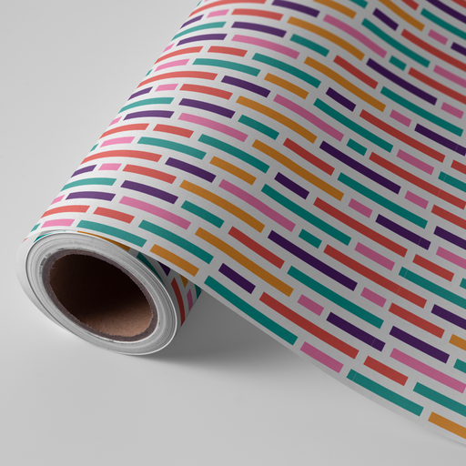 [3150204U] Bobina 62 cm 4 kg líneas multicolor