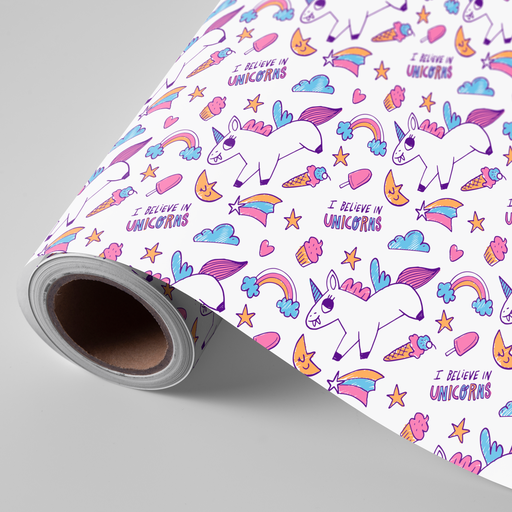 [3150223U] Bobina de 62 cm 4 kg infantil unicornio dulce