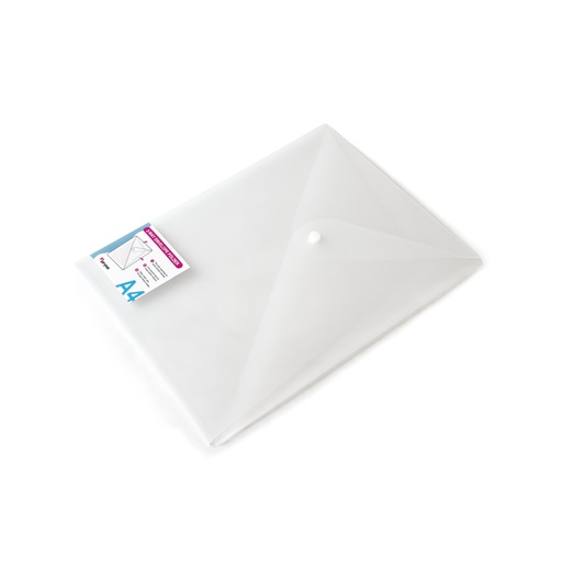[4210011] Sobre Portadocumentos Doble Acceso A4 PP Transparente